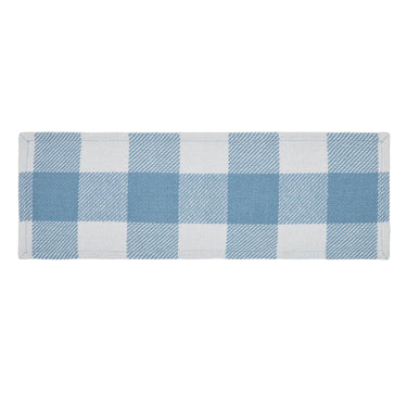 Annie Buffalo Check Blue Runner 8x24 - The Fox Decor